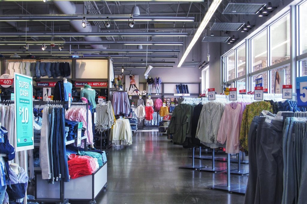 tienda de ropa 